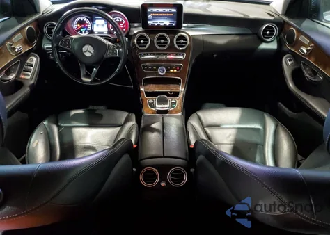 2015 Mercedes-Benz C 300 4Matic from USA, damaged, VIN 55SWF4KB6FU030062